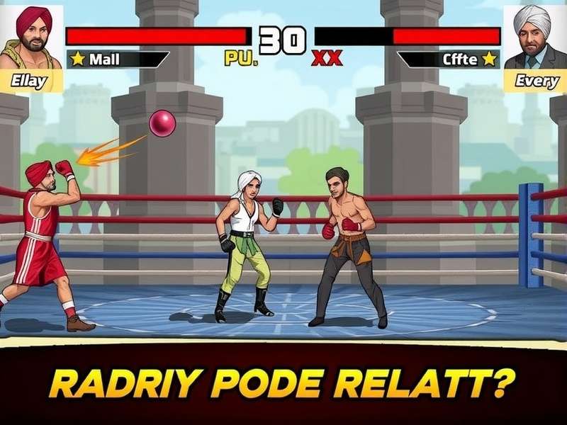 Punjab Boxing Brawl Gameplay Screenshot